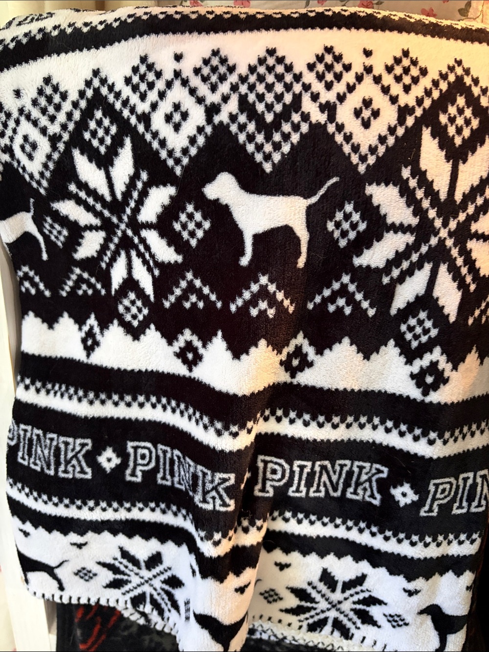 Pink blanket